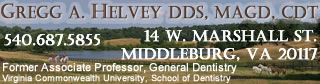 Middleburg VA Dentist Gregg A Helvey, DDS - Dental Implants TMJ TMD and Extreme Makeover Cosmetic Dentistry in Loudoun County Virginia